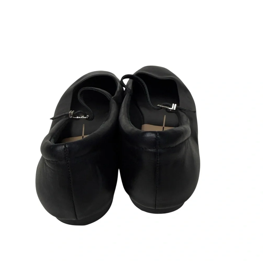 Dolce Vita Reyes Black Mary Jane Strap Ballet Flats - Picture 5 of 7